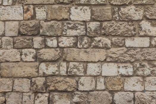 Brickwork with individual craft bricks pattern. Strong manual work construction build has stability. Nice creativity vintage pattern.
