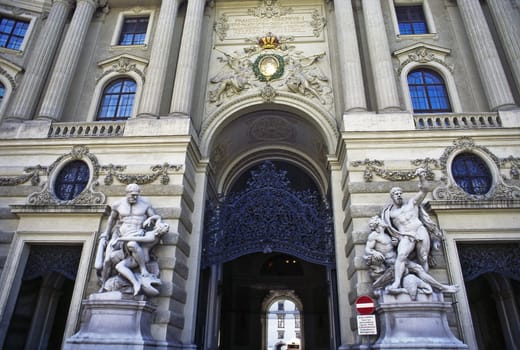 Michael Tor in Hofburg, Vienna