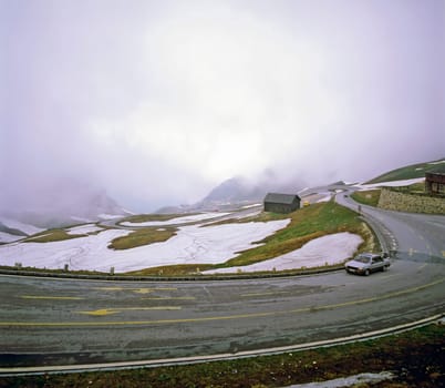 Alpine road, Austria