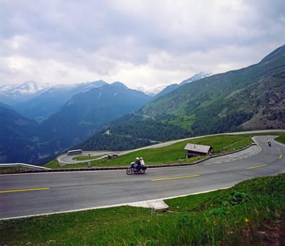 Alpine road, Austria