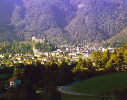 View of Kufstein in Tirol, Austria