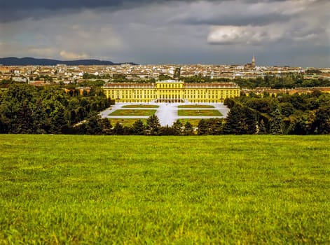 Palace Schonbrunn in Vienna, Austria