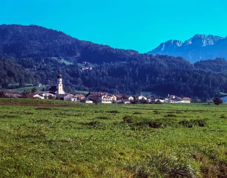 View of village in Austria
