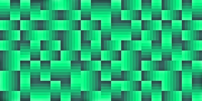 Deep Sea Green Modern Random Filling Geometric Shapes Pattern Background Texture.