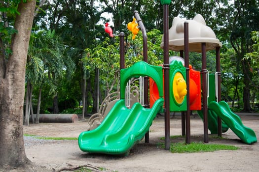 Children's playground at public park