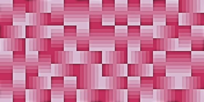 Pink Modern Random Filling Geometric Shapes Pattern Background Texture.
