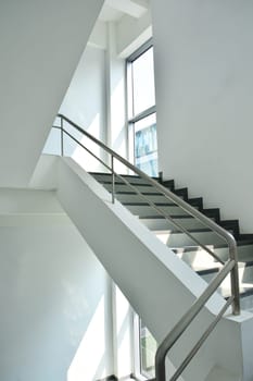 Stairs for emergency exit in building
