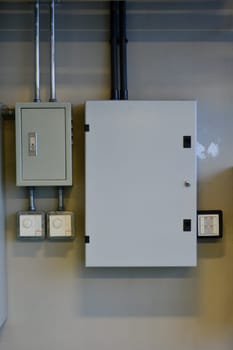 power supply boards on the wall