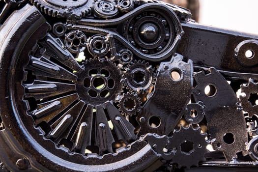 Equipment Metal background