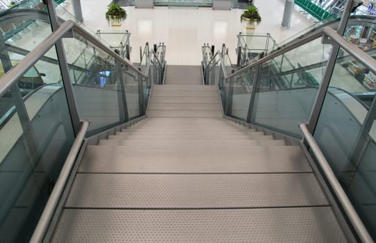 Modern staircase business interior