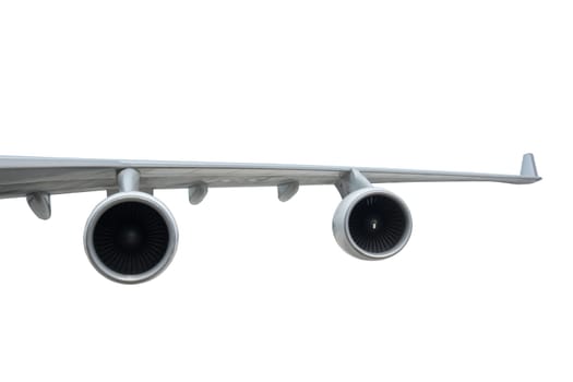 airplane turbine detail