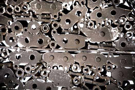 Equipment Metal background