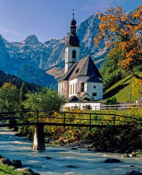 Church in Ramsau, Germany