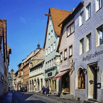 Street in Rothenburg, Germany