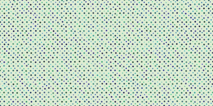 Light Blue Dots Pattern Background. Retro Circles Backdrop. Balls Texture.
