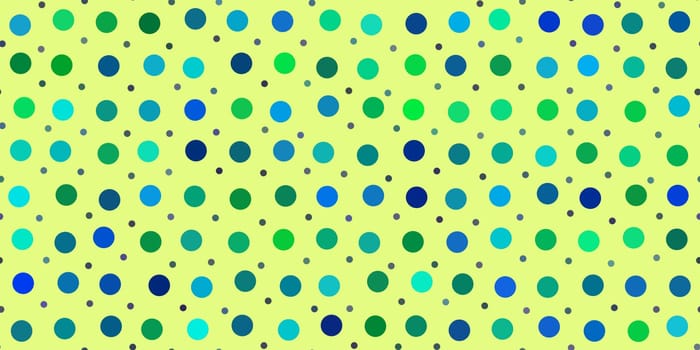Yellow Lime Dots Pattern Background. Retro Circles Backdrop. Balls Texture.