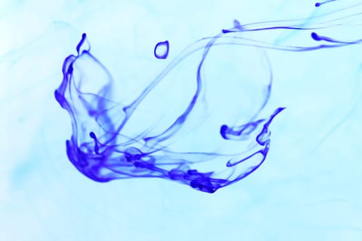 Ink Drop Dynamic Opening Motion. Ambient Background.