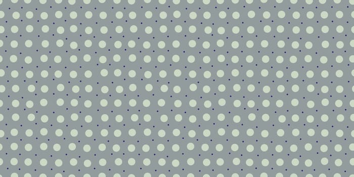 Light Gray Dots Pattern Background. Retro Circles Backdrop. Balls Texture.
