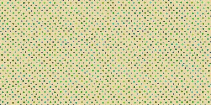 Beige Dots Pattern Background. Retro Circles Backdrop. Balls Texture.