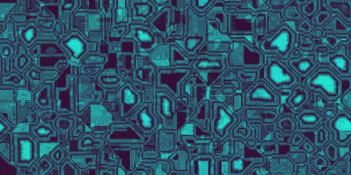 Hi-tech microscheme pattern background. Microchip network texture.