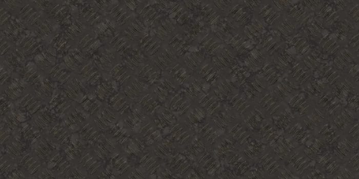 Seamless metallic diamond plate pattern surface. Dirty steel floor pattern texture.