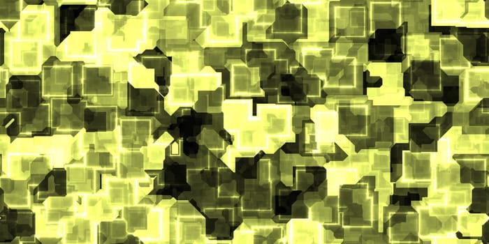 Light yellow cyberspace futuristic virtual background. Electrical digital lights pattern.