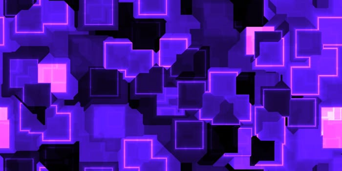 Purple cyberspace futuristic virtual background. Electrical digital lights pattern.