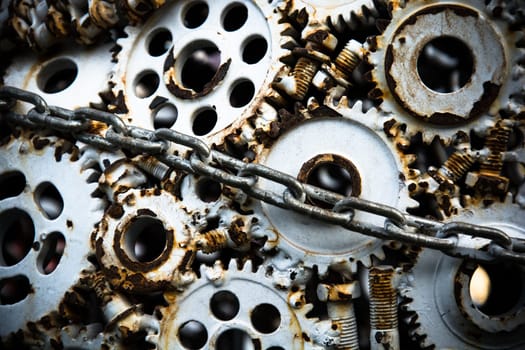 Equipment Metal background