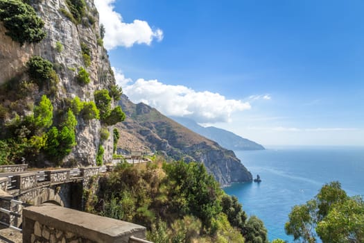 Amalfi Coast, Italy. Incredible road and landscape.