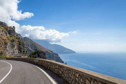 Amalfi Coast, Italy. Incredible road and landscape.