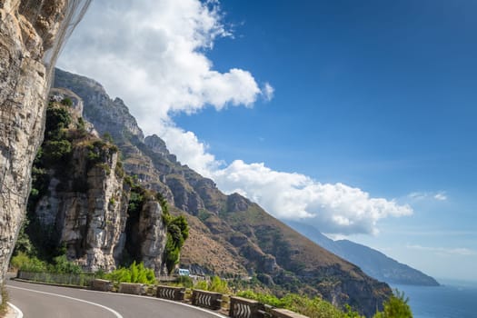 Amalfi Coast, Italy. Incredible road and landscape.