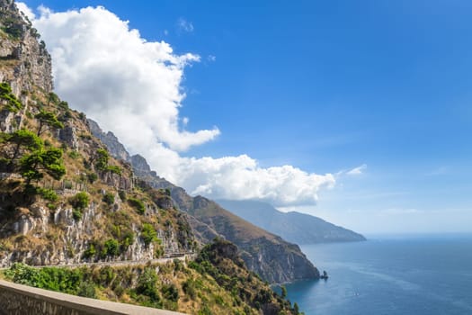 Amalfi Coast, Italy. Incredible road and landscape.