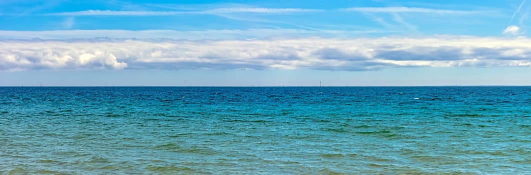 Gulf of Morbihan - Bay of Biscay - view from Carnac, Brittany, France