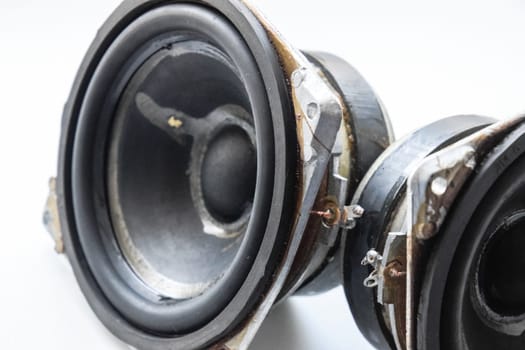 Medium-frequency speakers 15gd-11a.. Soviet vintage acoustics, elements of a music column.