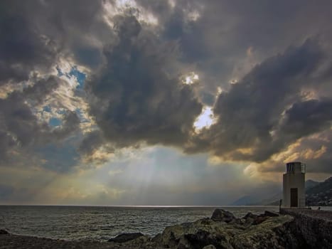 Storm on Italian Coast