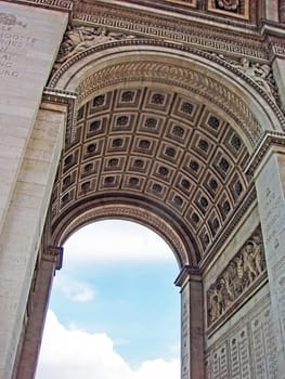 Arc de Triomphe in Paris, France
