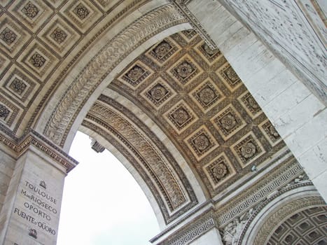 Arc de Triomphe in Paris, France