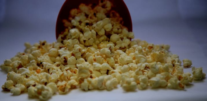 salvador, bahia / brazil - may 19, 2020: salty popcorn is seen in the city of Salvador.