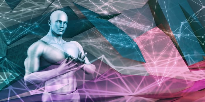 Machine Learning AI Artificial Intelligence Abstract Concept