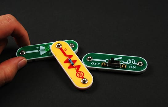 stock pictures of electronic components used to build circuits