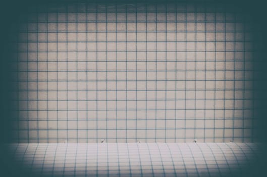 vintage lined paper background with floor