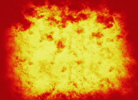 fire frame background or texture