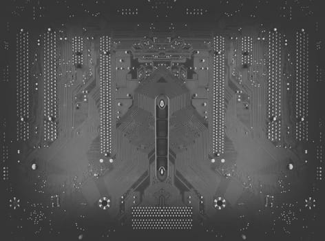 circuit board background of computer motherboard