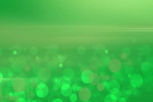 Abstract bright spring or summer landscape texture with natural green bokeh lights and flowers and sunny rays. Spring or summer background with copy space. Beautiful backdrop.