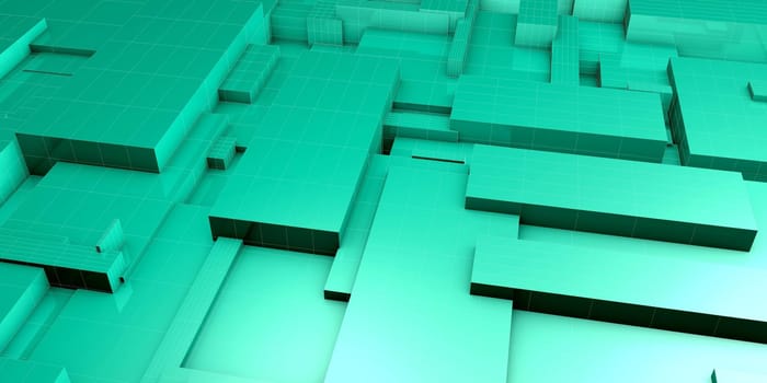 Digital Engineering Abstract Background Pattern Concept Art
