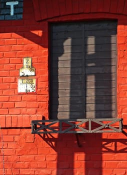 Guard House on Railroad Crossing