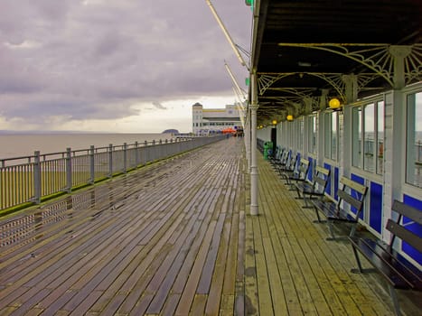 Pier in  Weston-super-Mare, UK
