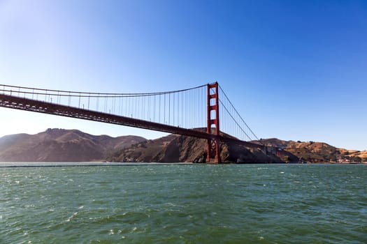 The Golden Gate Bridge in San Francisco