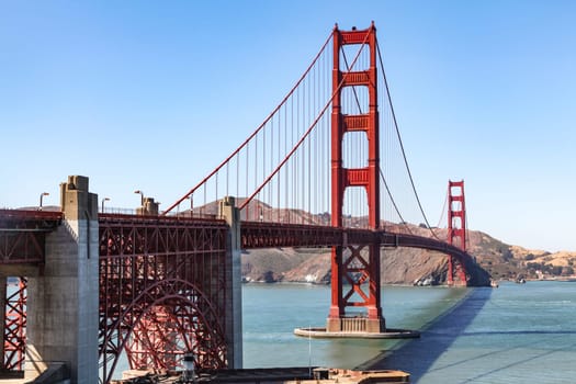 The Golden Gate Bridge in San Francisco