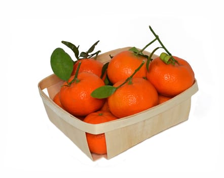 Leaf mandarins